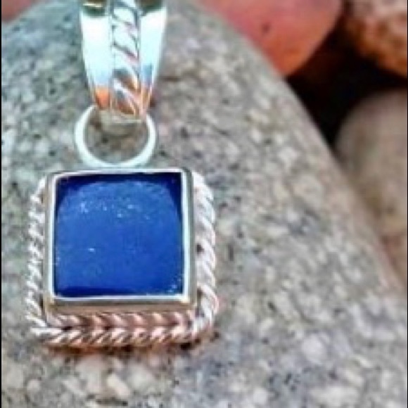 Artisan Jewelry Set - Pure 950 Silver/Lapis Lazuli - Picture 3 of 8